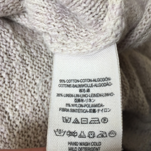 Free People S Gotham Wrap Sweater Cream Anthro - Picture 6 of 6